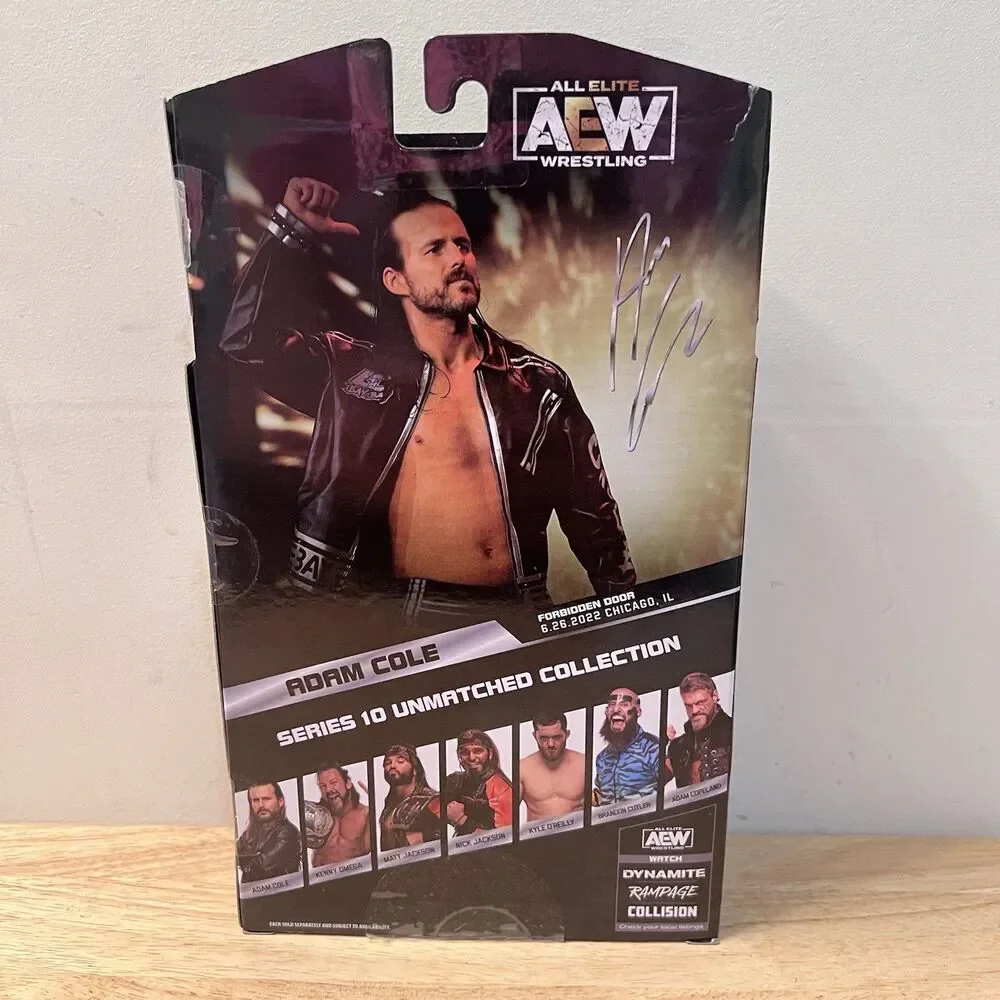 AEW Adam Cole #80 Chase 1/5000 Unmatched Series 10 Figure NEW